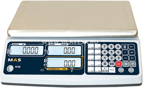 Торговые весы MAS MR1-6
