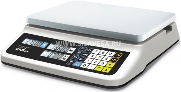 Торговые весы CAS PR-15B LCD