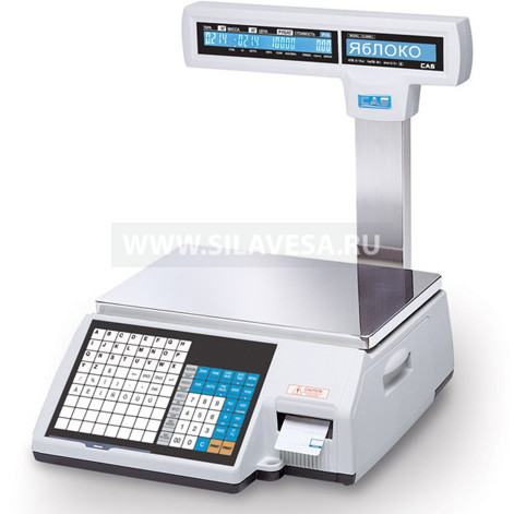 Торговые весы с печатью этикеток CAS CL-5000J-30IP