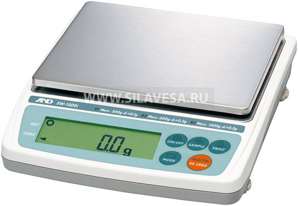 Лабораторные весы AND EW-1500i